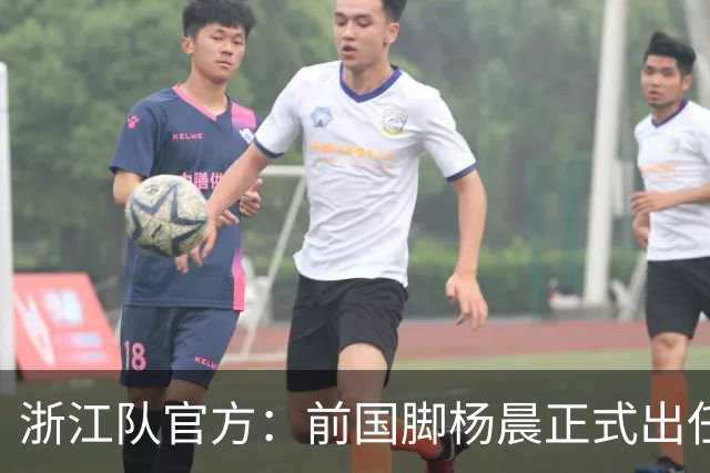 浙江队官方：前国脚杨晨正式出任俱乐部总经理