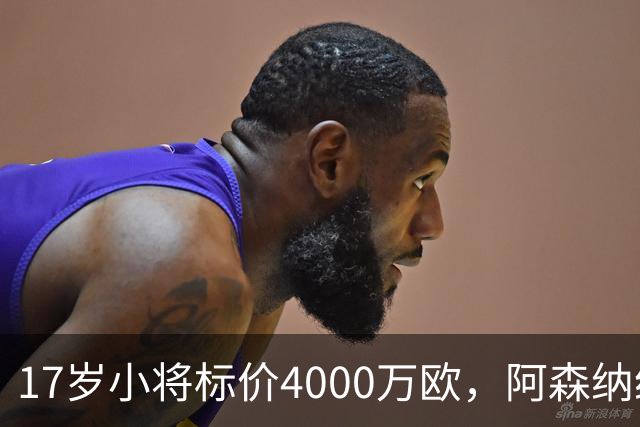 17岁小将标价4000万欧，阿森纳纽卡还要等一年